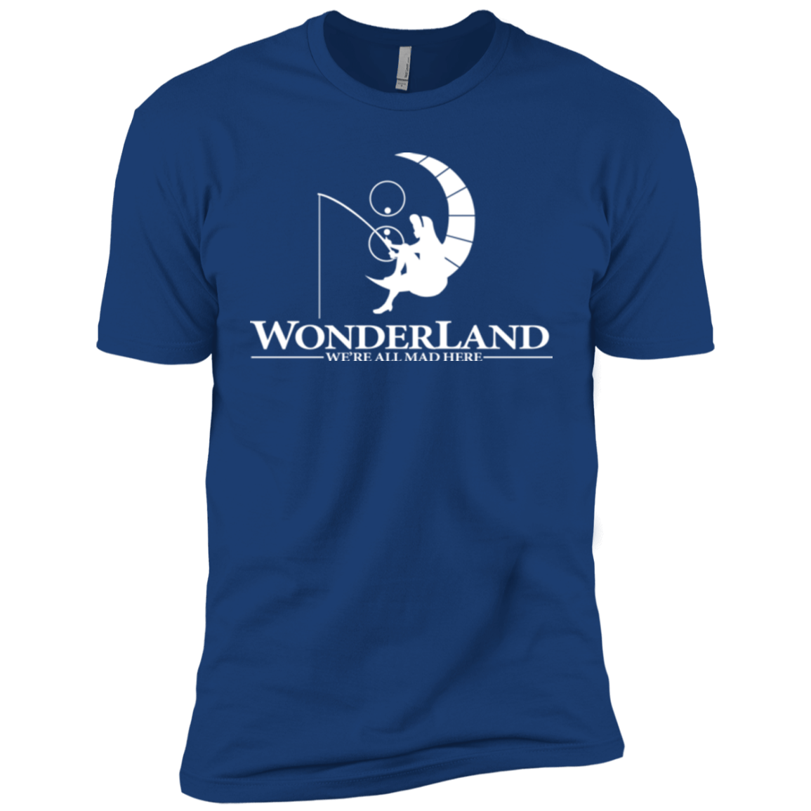 T-Shirts Royal / YXS Wonderland Animation Boys Premium T-Shirt