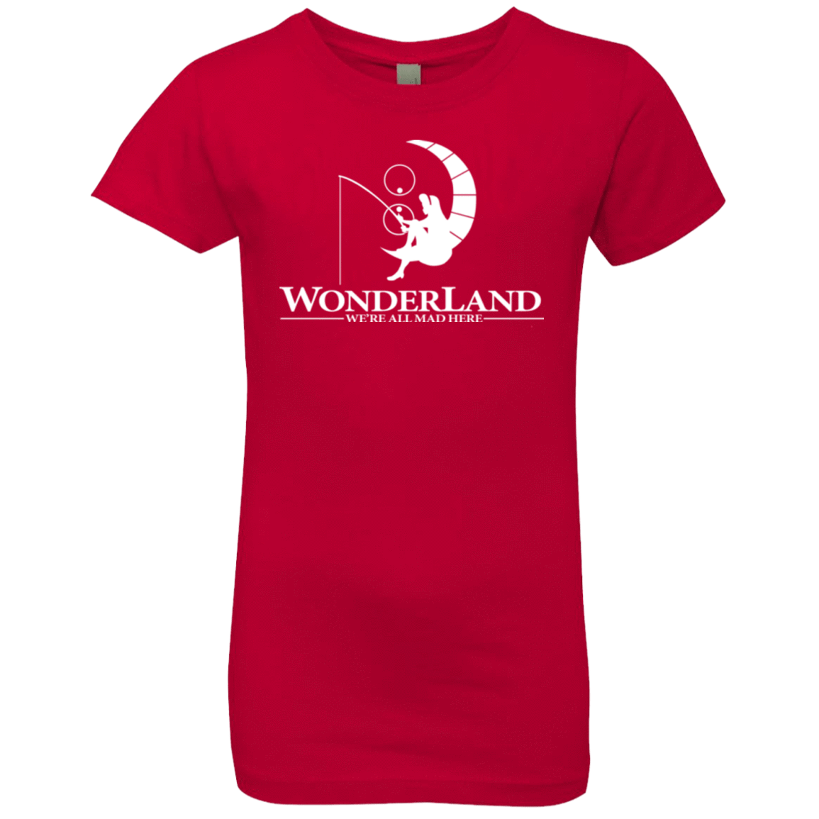 T-Shirts Red / YXS Wonderland Animation Girls Premium T-Shirt