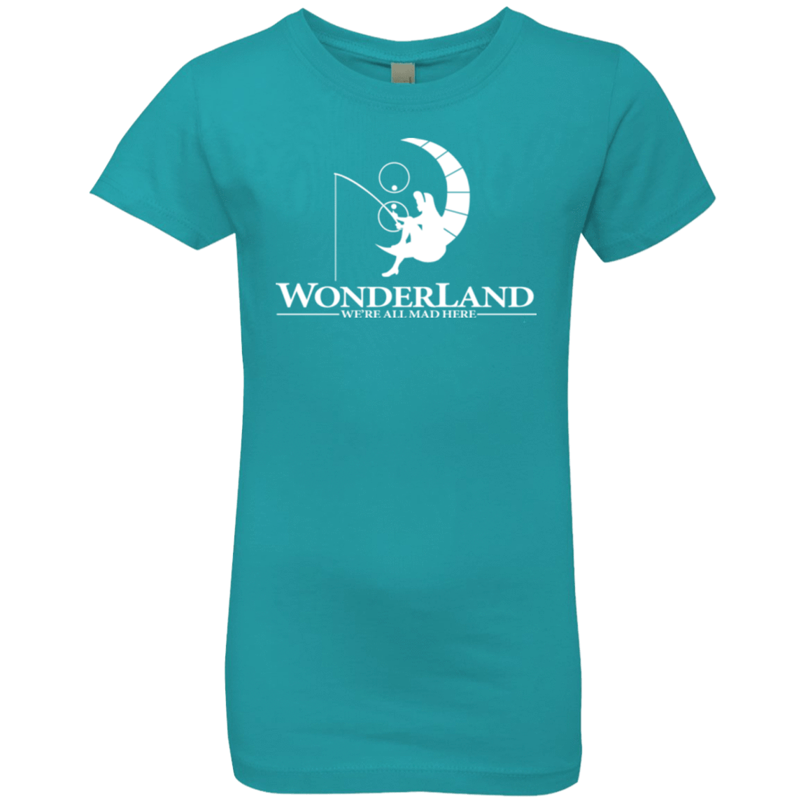 T-Shirts Tahiti Blue / YXS Wonderland Animation Girls Premium T-Shirt
