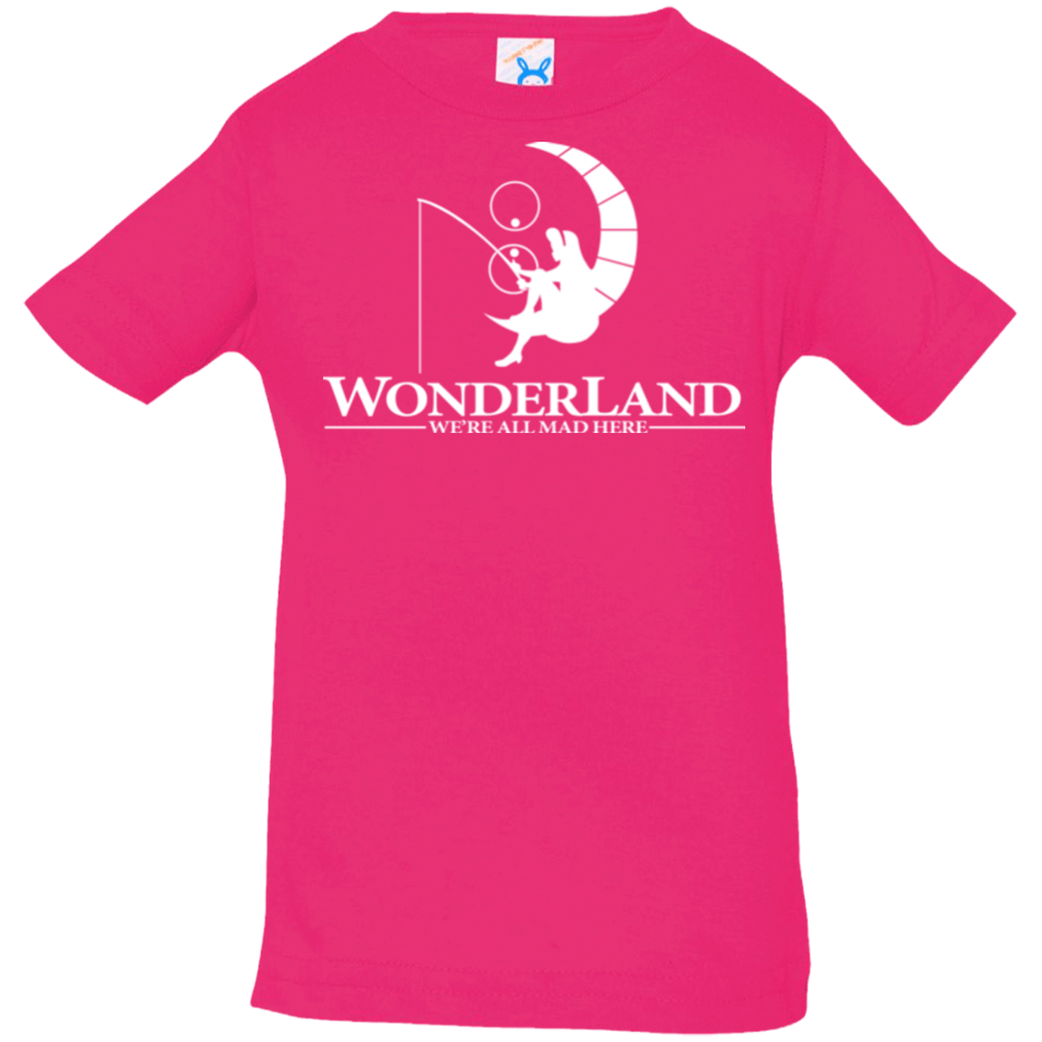 T-Shirts Hot Pink / 6 Months Wonderland Animation Infant Premium T-Shirt