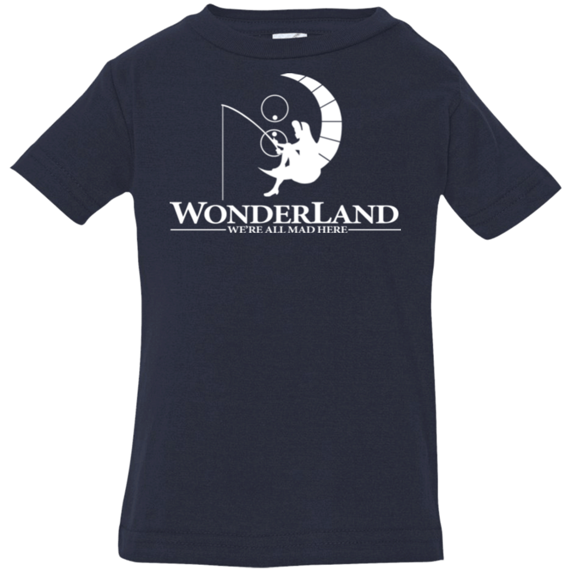 T-Shirts Navy / 6 Months Wonderland Animation Infant Premium T-Shirt