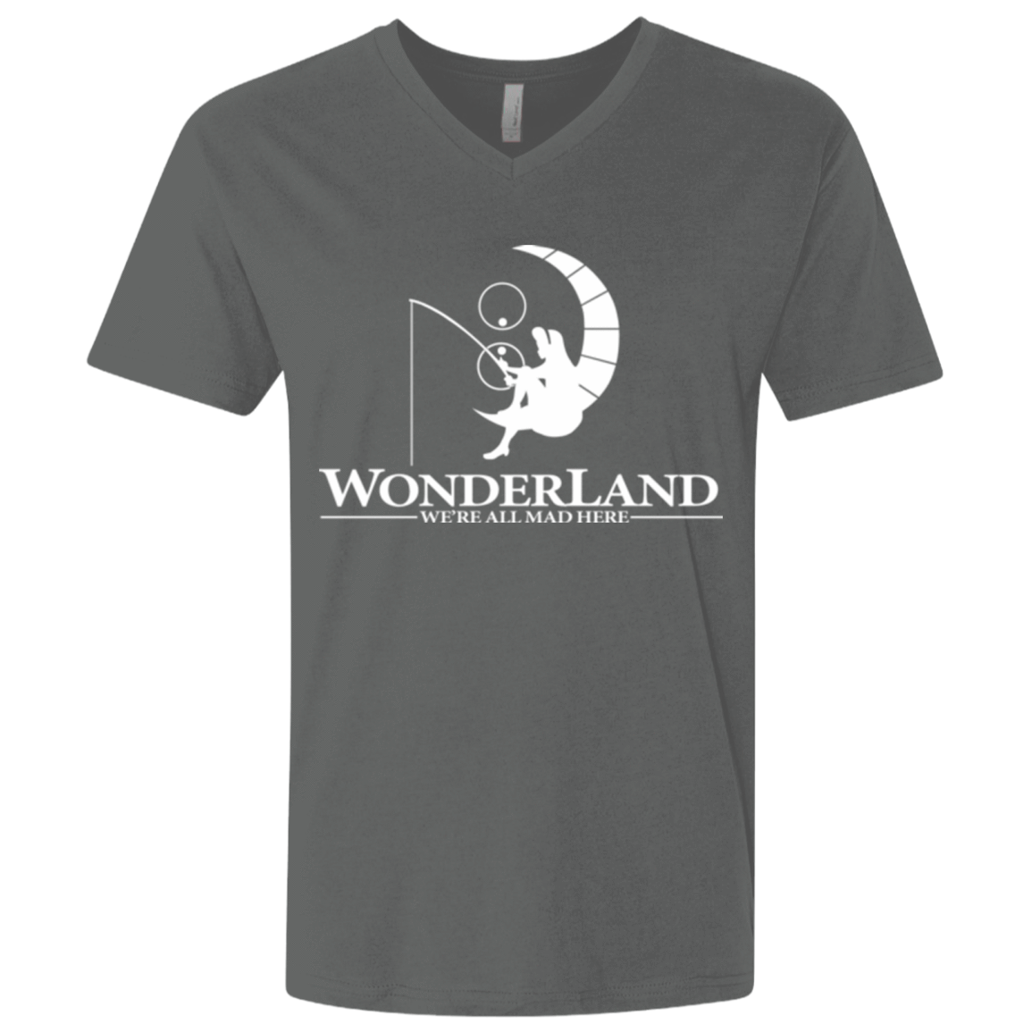 T-Shirts Heavy Metal / X-Small Wonderland Animation Men's Premium V-Neck