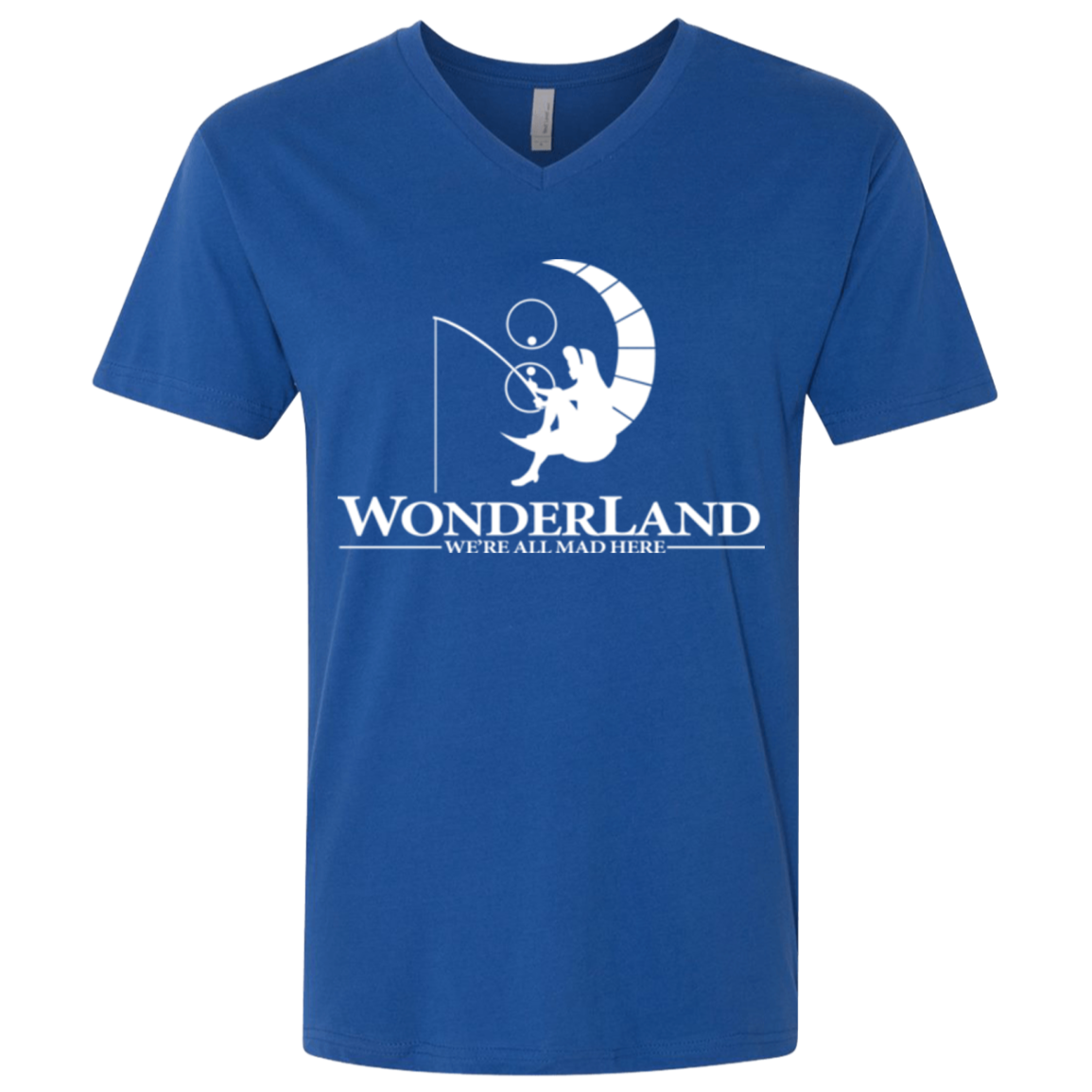 T-Shirts Royal / X-Small Wonderland Animation Men's Premium V-Neck