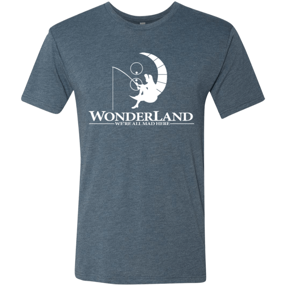T-Shirts Indigo / Small Wonderland Animation Men's Triblend T-Shirt
