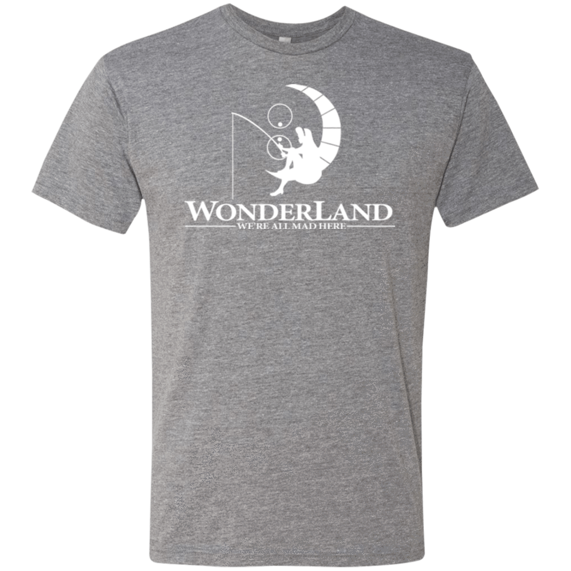 T-Shirts Premium Heather / Small Wonderland Animation Men's Triblend T-Shirt