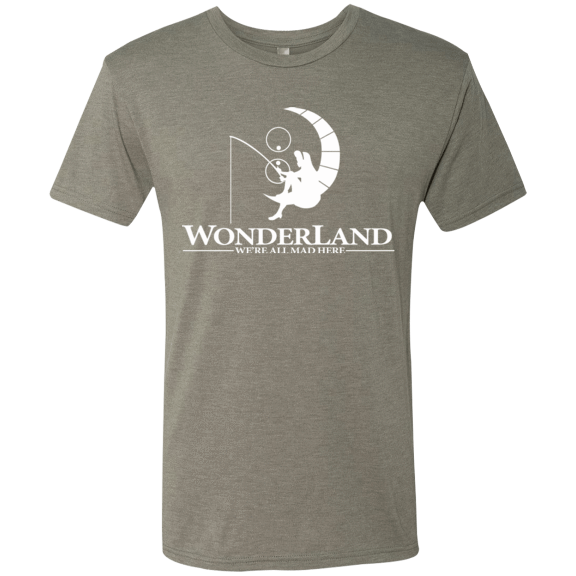 T-Shirts Venetian Grey / Small Wonderland Animation Men's Triblend T-Shirt