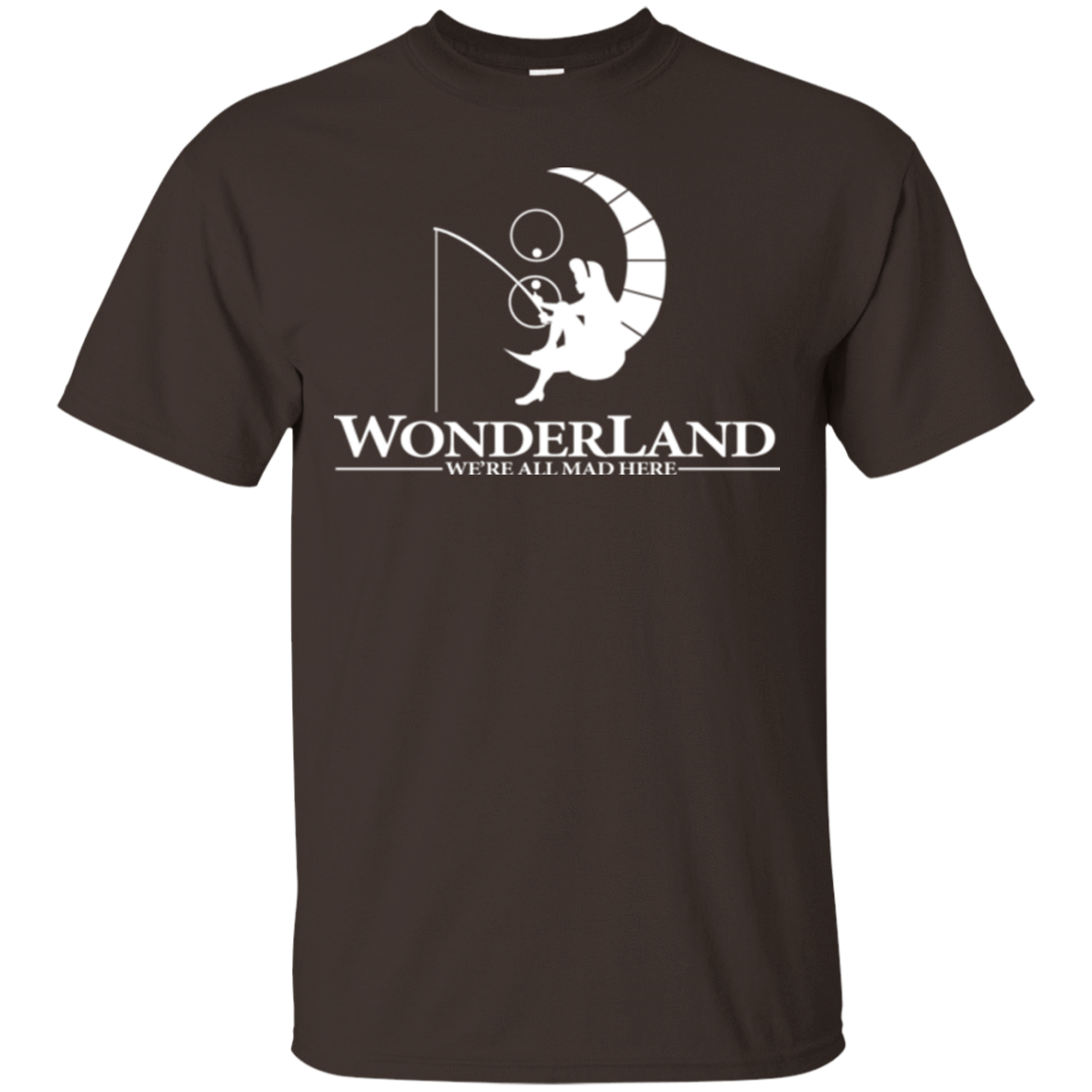 T-Shirts Dark Chocolate / Small Wonderland Animation T-Shirt