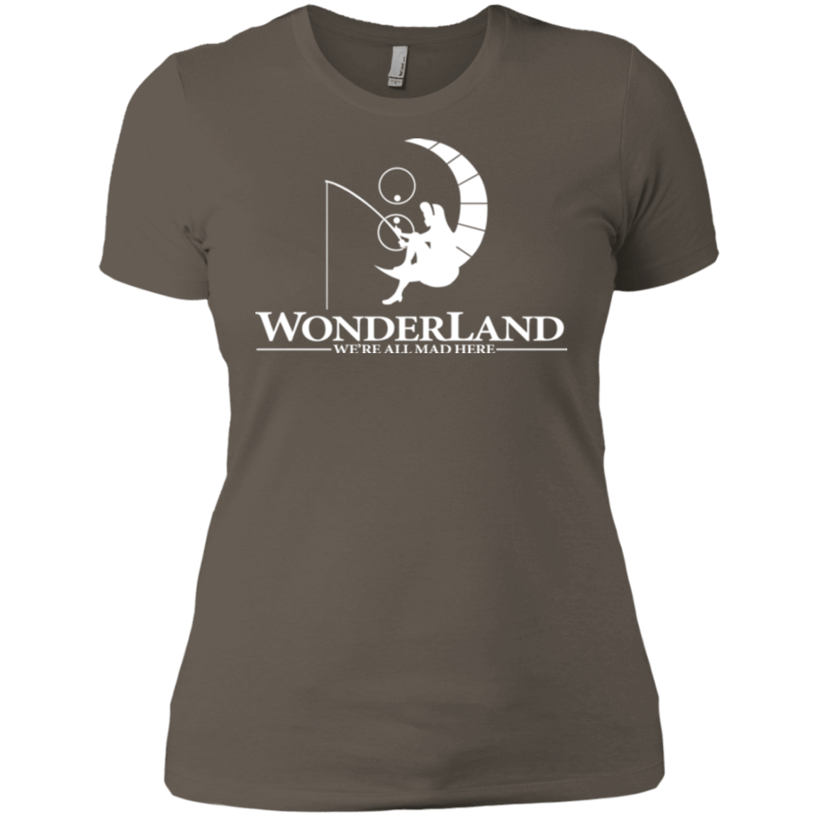 T-Shirts Warm Grey / X-Small Wonderland Animation Women's Premium T-Shirt