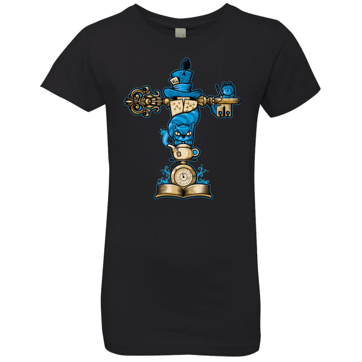 Wonderland Totem Girls Premium T-Shirt