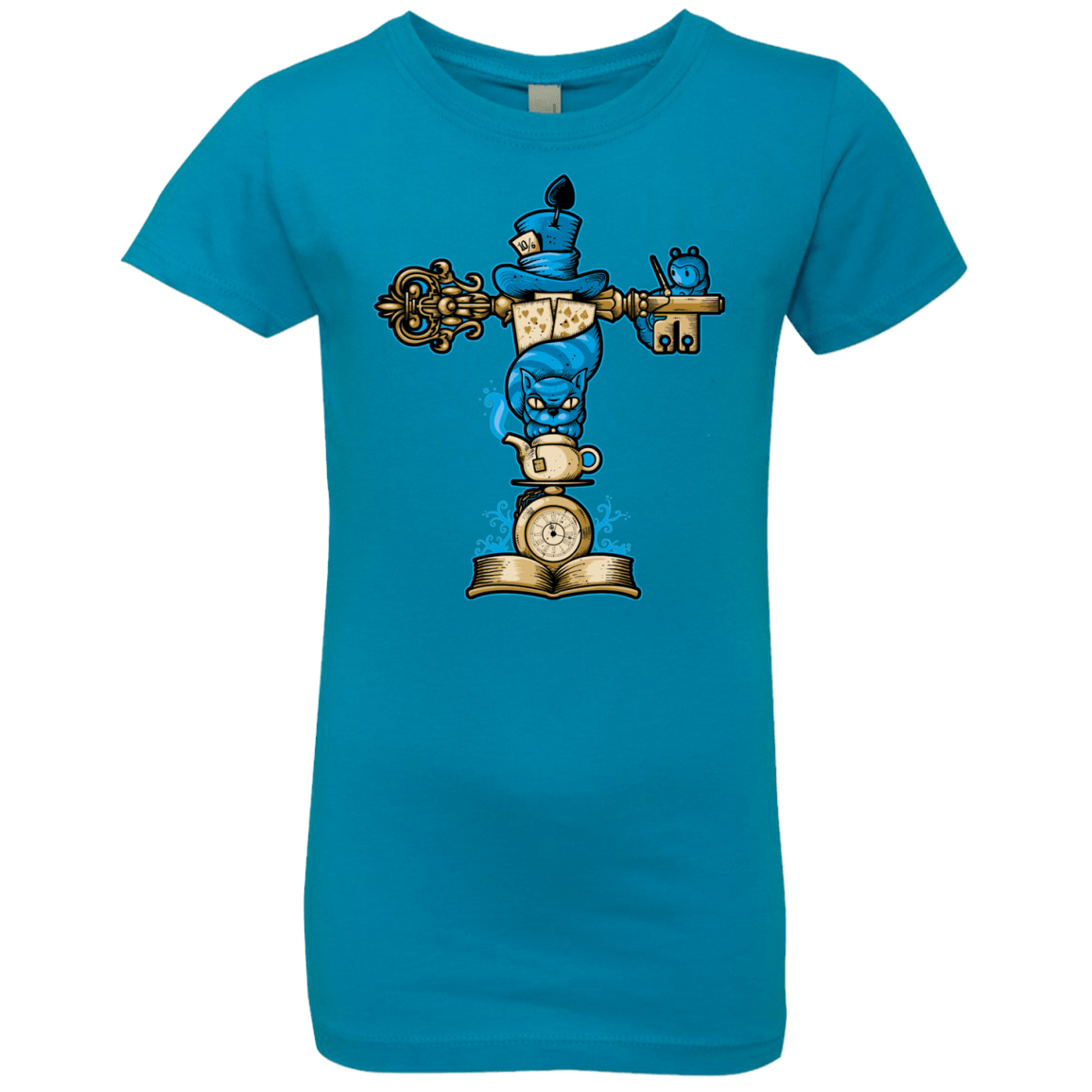 Wonderland Totem Girls Premium T-Shirt