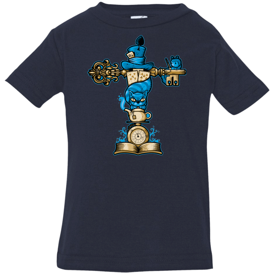 T-Shirts Navy / 6 Months Wonderland Totem Infant PremiumT-Shirt