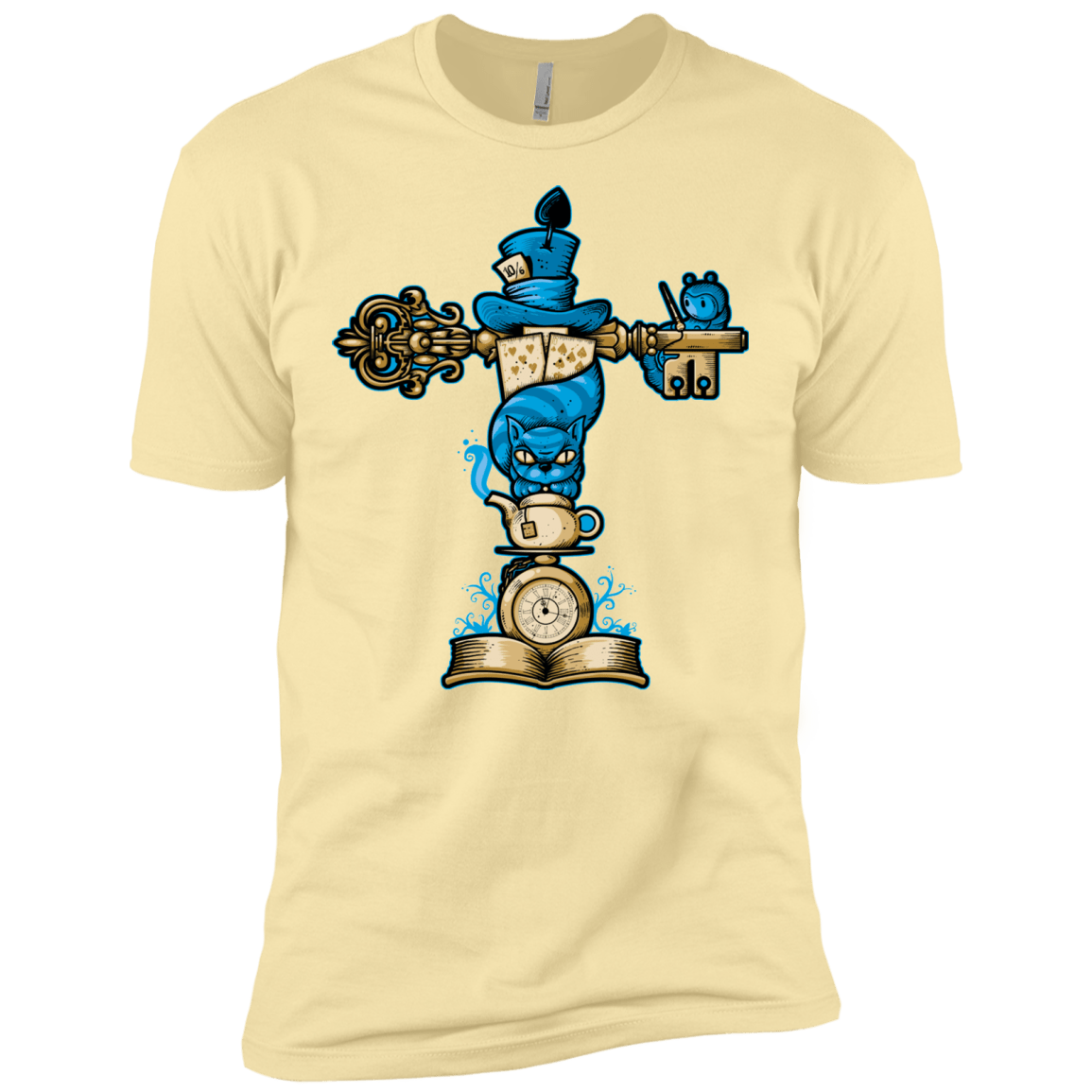 T-Shirts Banana Cream / X-Small Wonderland Totem Men's Premium T-Shirt