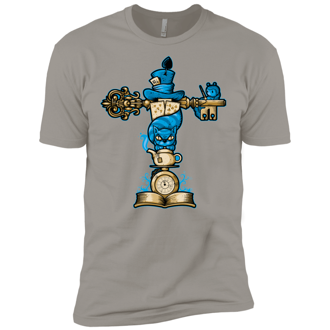 T-Shirts Light Grey / X-Small Wonderland Totem Men's Premium T-Shirt