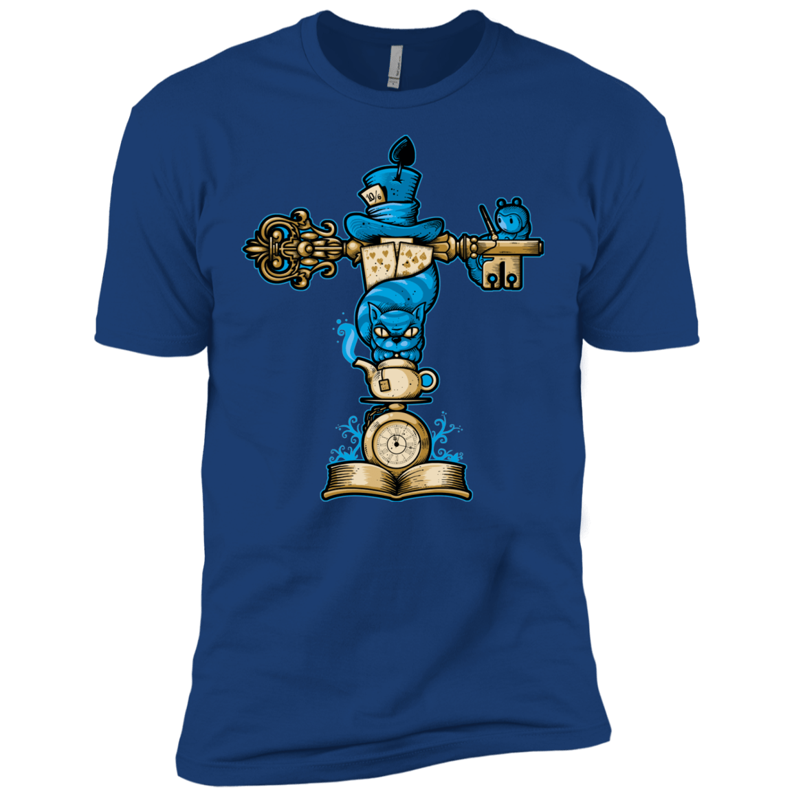 T-Shirts Royal / X-Small Wonderland Totem Men's Premium T-Shirt