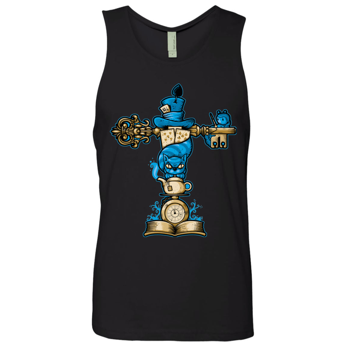 Wonderland Totem Men's Premium Tank Top