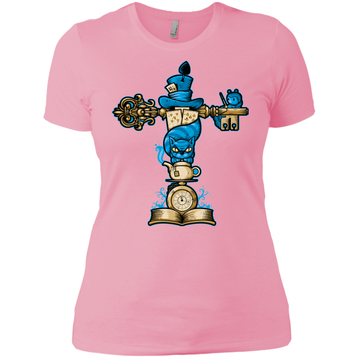 T-Shirts Light Pink / X-Small Wonderland Totem Women's Premium T-Shirt