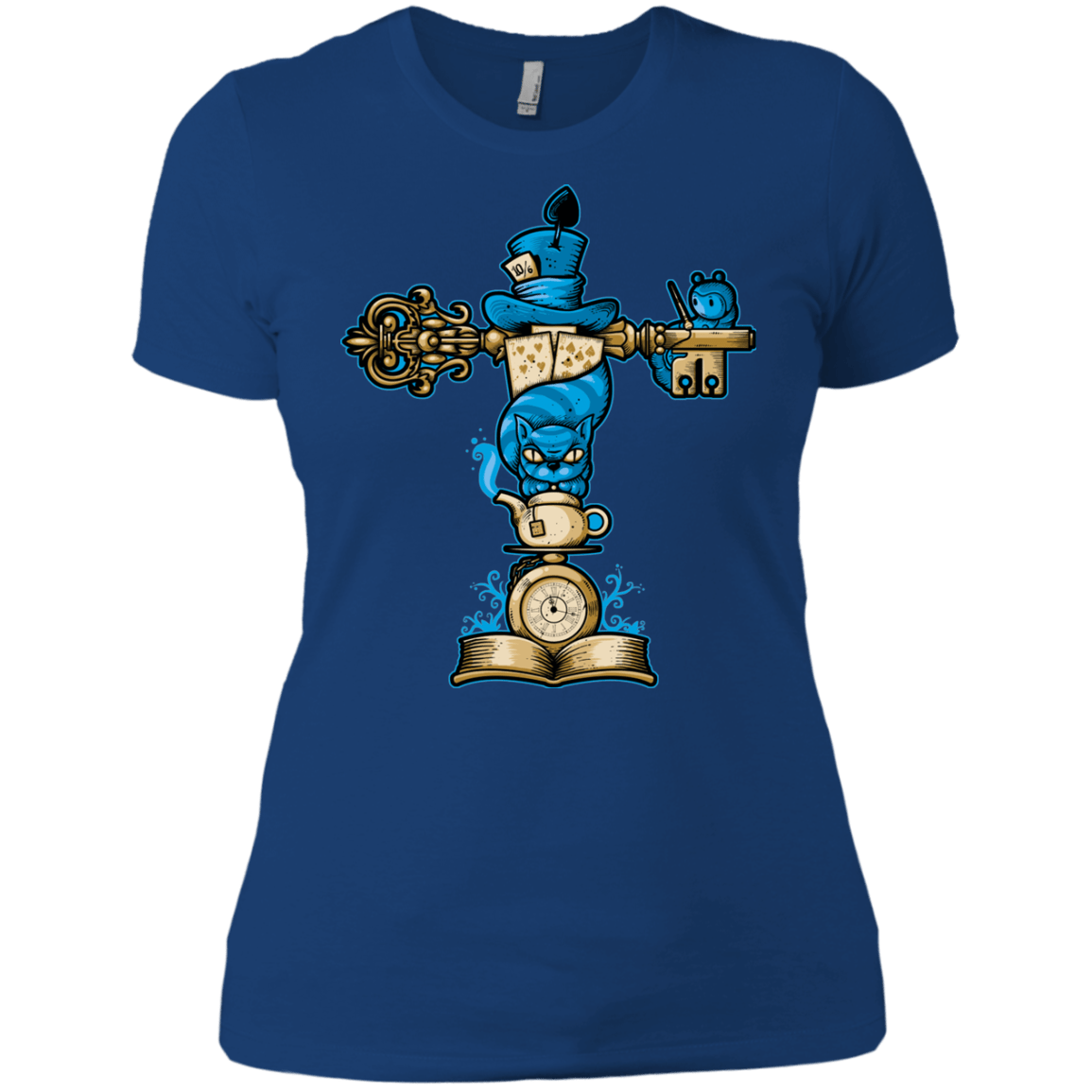 T-Shirts Royal / X-Small Wonderland Totem Women's Premium T-Shirt