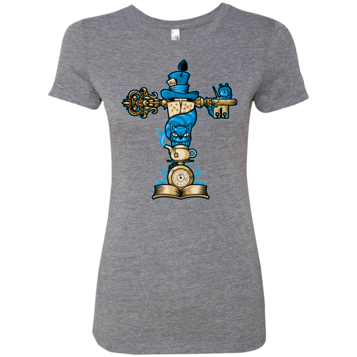 T-Shirts Premium Heather / Small Wonderland Totem Women's Triblend T-Shirt