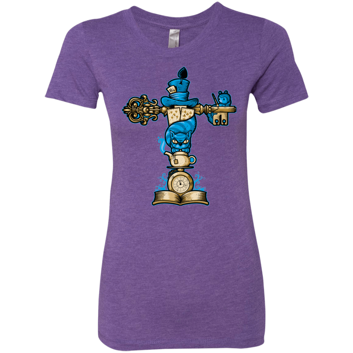 T-Shirts Purple Rush / Small Wonderland Totem Women's Triblend T-Shirt