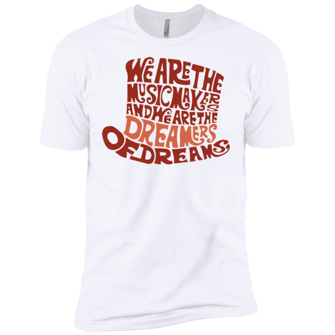 T-Shirts White / X-Small Wonka Brown Men's Premium T-Shirt