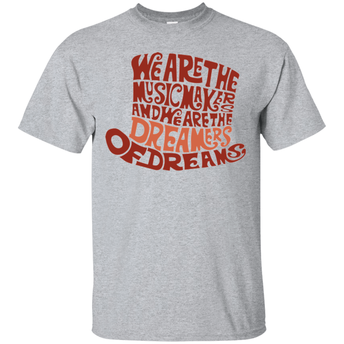 T-Shirts Sport Grey / Small Wonka Brown T-Shirt