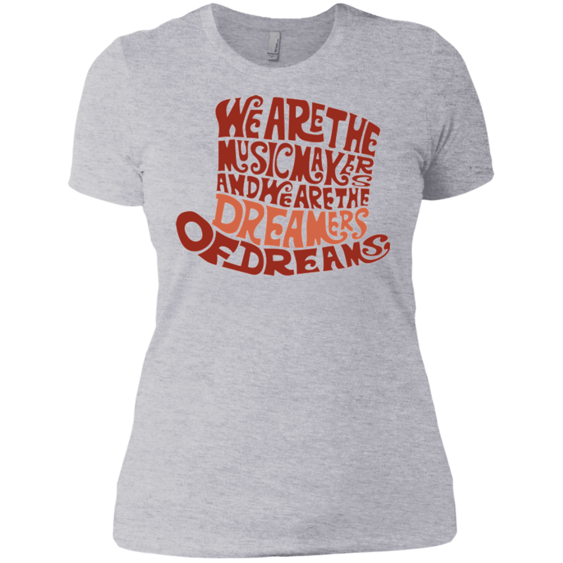 T-Shirts Heather Grey / X-Small Wonka Brown Women's Premium T-Shirt