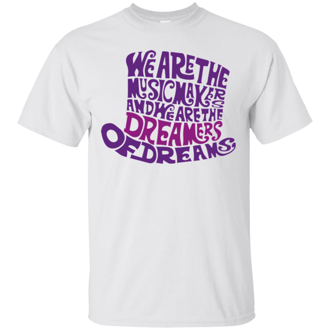 T-Shirts White / Small Wonka Purple T-Shirt