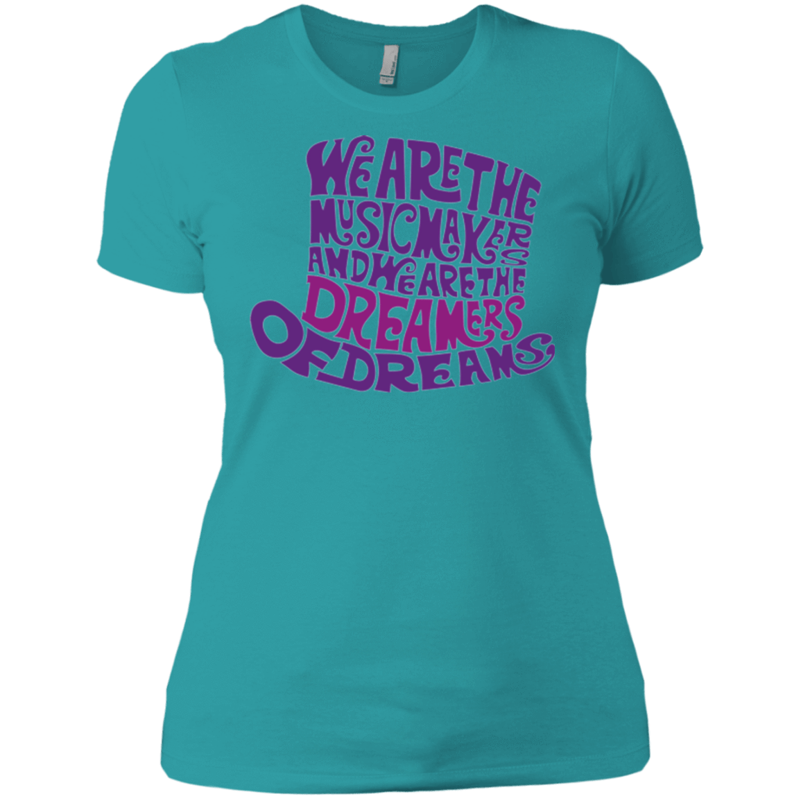 T-Shirts Tahiti Blue / X-Small Wonka Purple Women's Premium T-Shirt