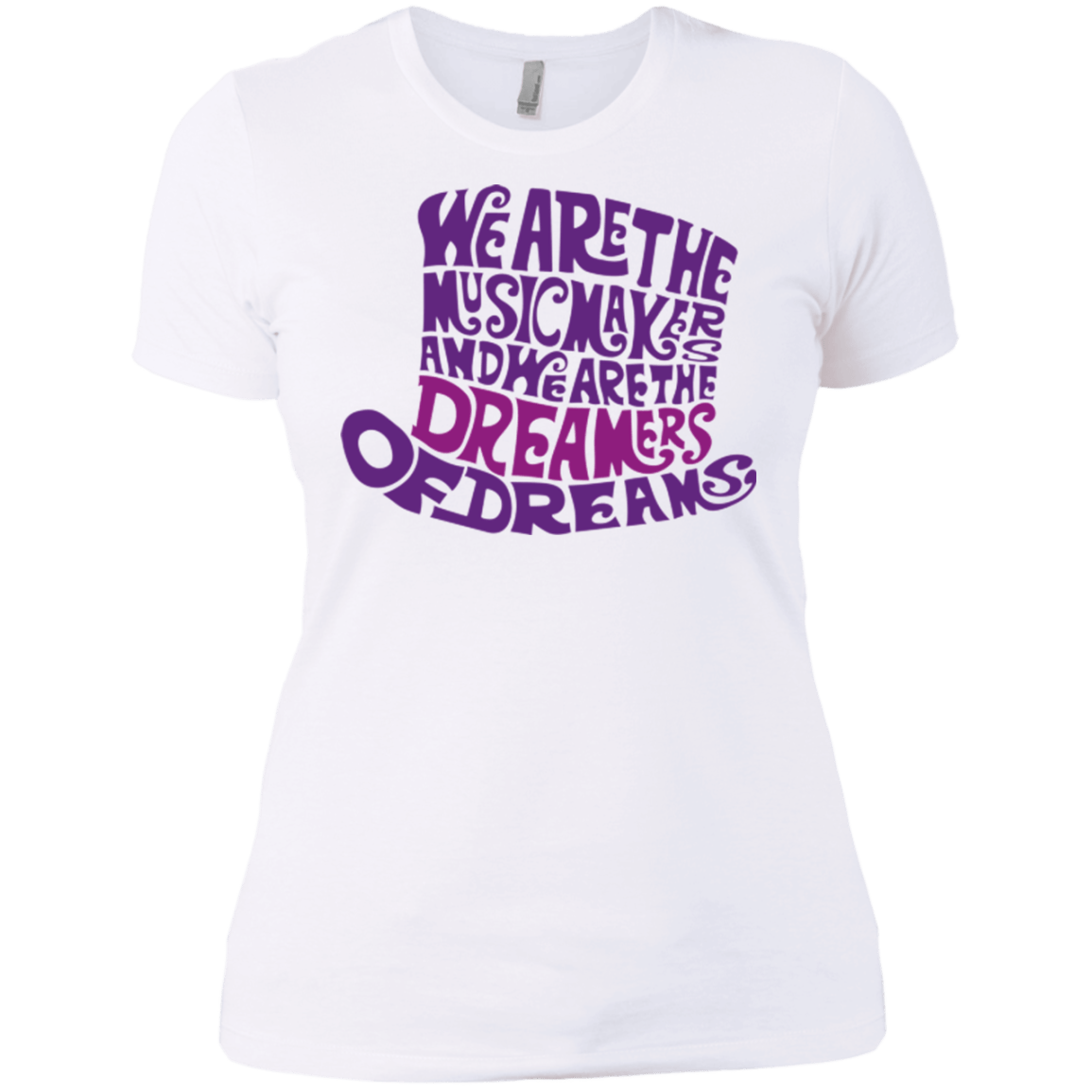 T-Shirts White / X-Small Wonka Purple Women's Premium T-Shirt