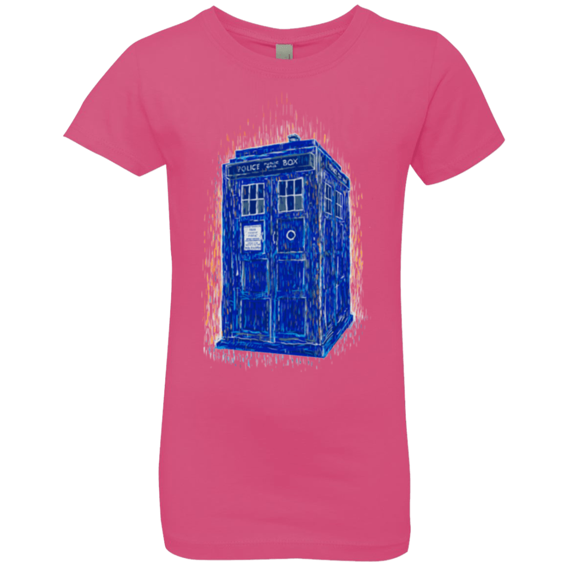 T-Shirts Hot Pink / YXS Woodcutardis Girls Premium T-Shirt