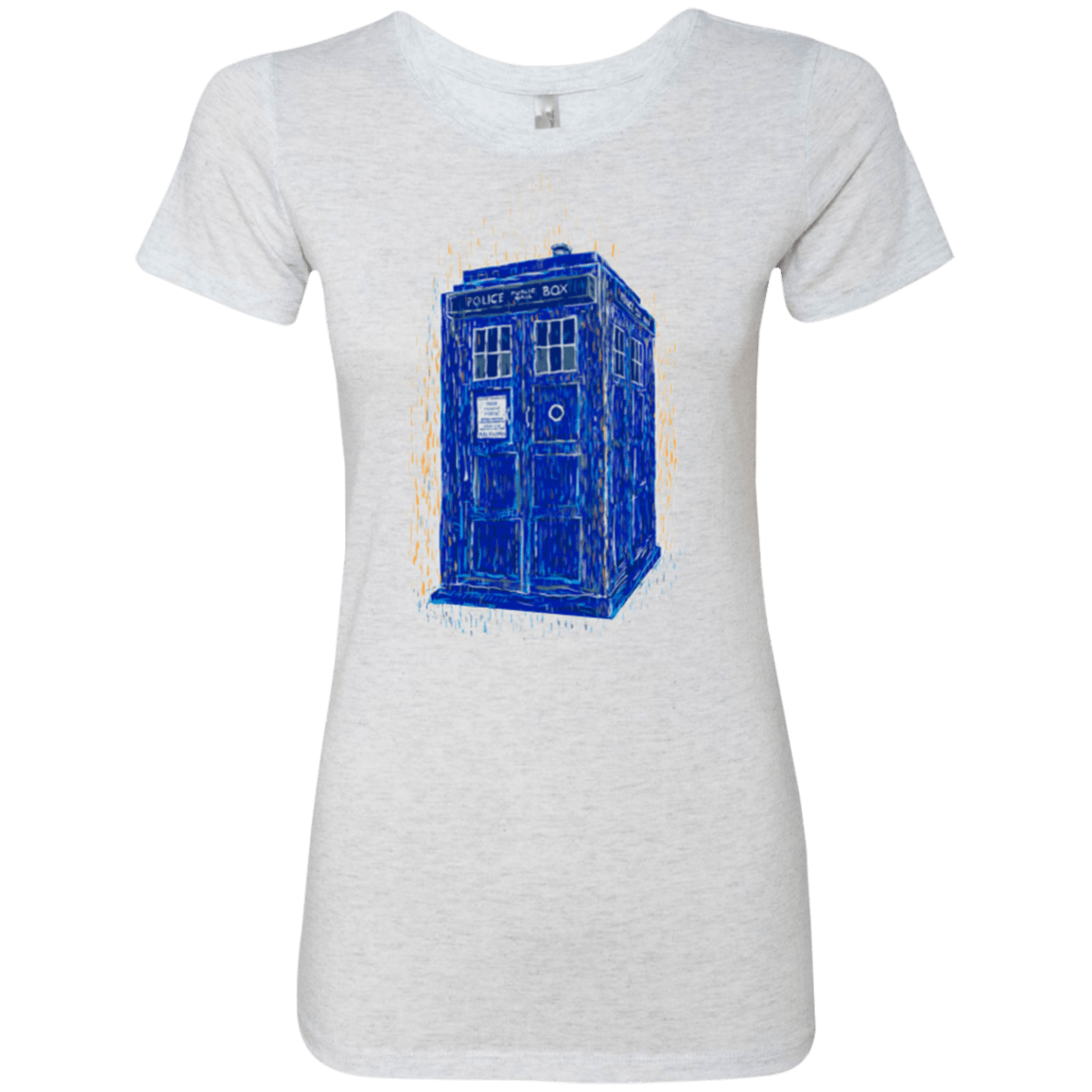 T-Shirts Heather White / Small Woodcutardis Women's Triblend T-Shirt