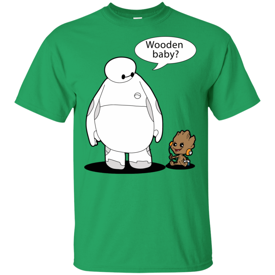 T-Shirts Irish Green / S Wooden Baby T-Shirt