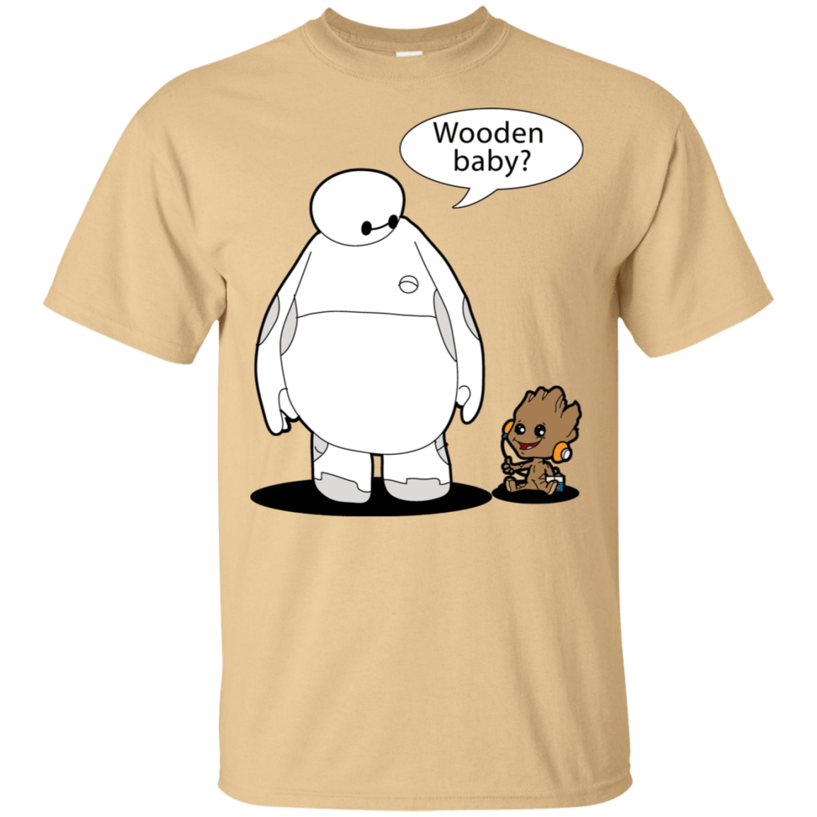 T-Shirts Vegas Gold / S Wooden Baby T-Shirt