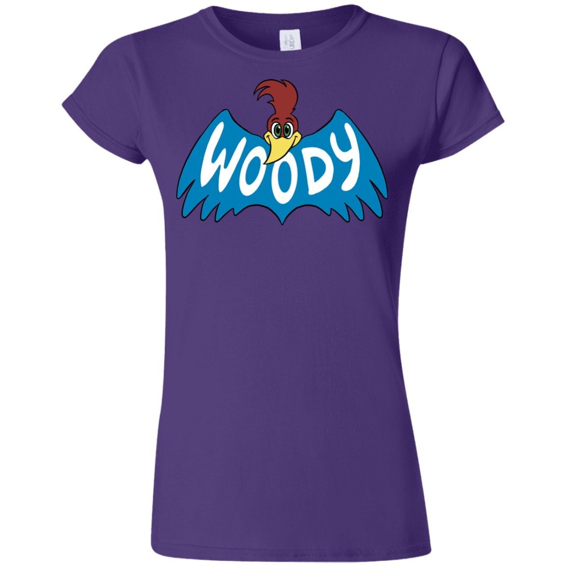 T-Shirts Purple / S Woodpecker Junior Slimmer-Fit T-Shirt