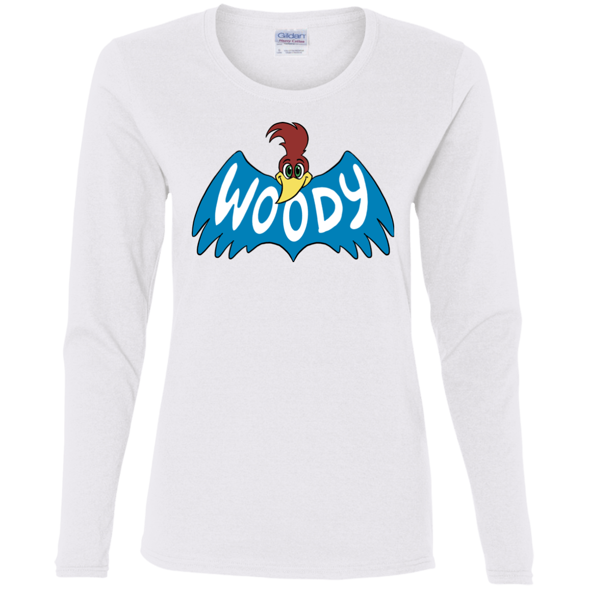 T-Shirts White / S Woodpecker Women's Long Sleeve T-Shirt