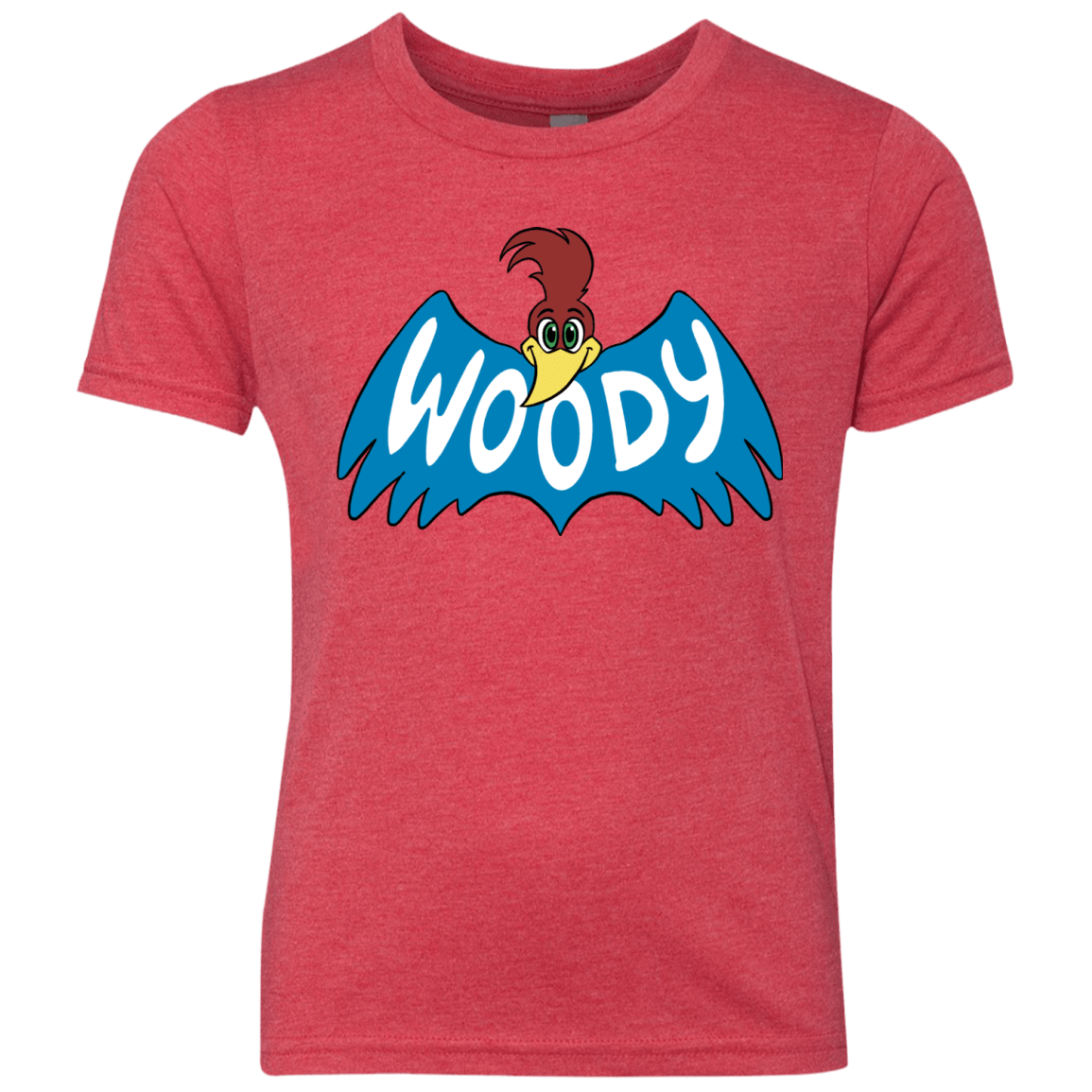 T-Shirts Vintage Red / YXS Woodpecker Youth Triblend T-Shirt