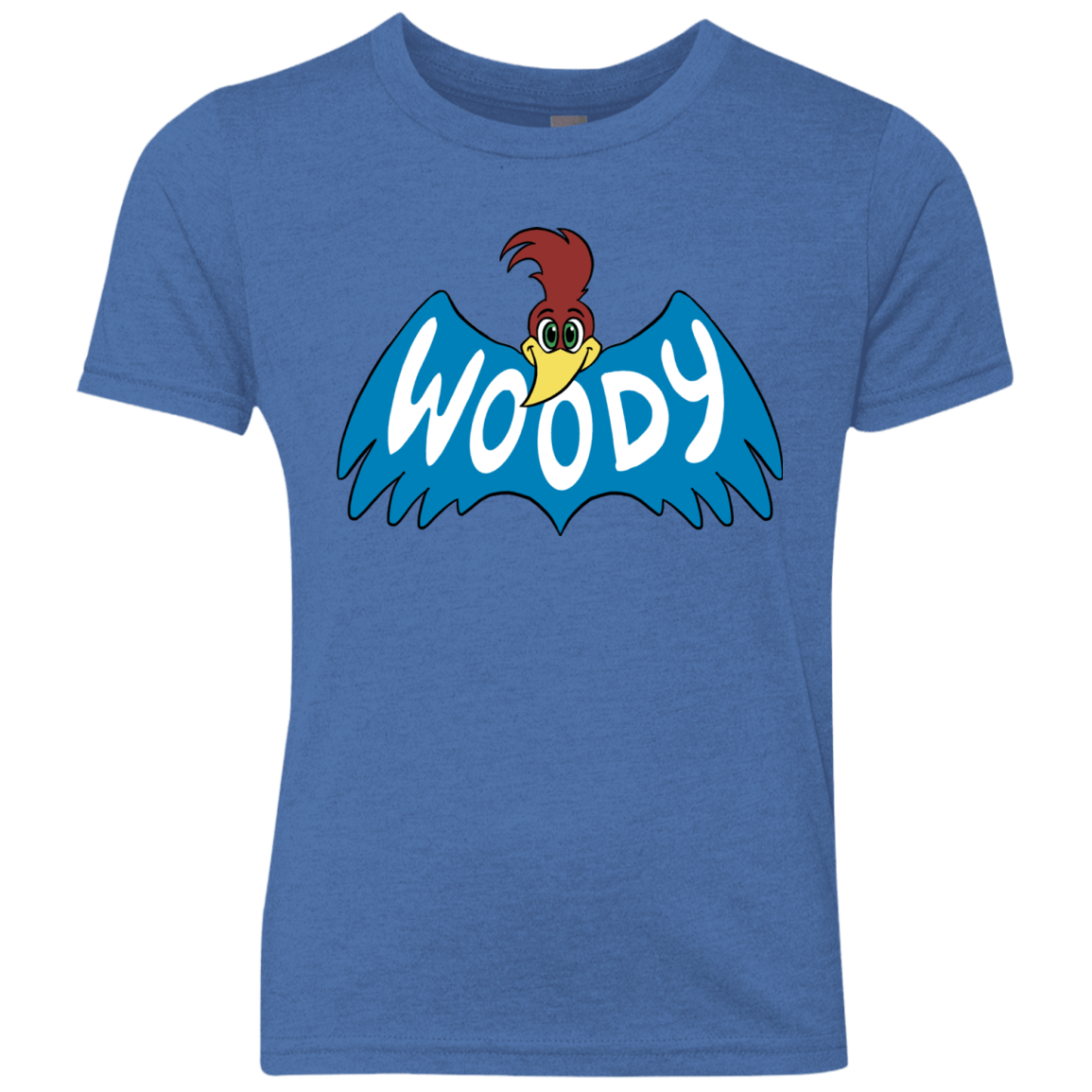 T-Shirts Vintage Royal / YXS Woodpecker Youth Triblend T-Shirt