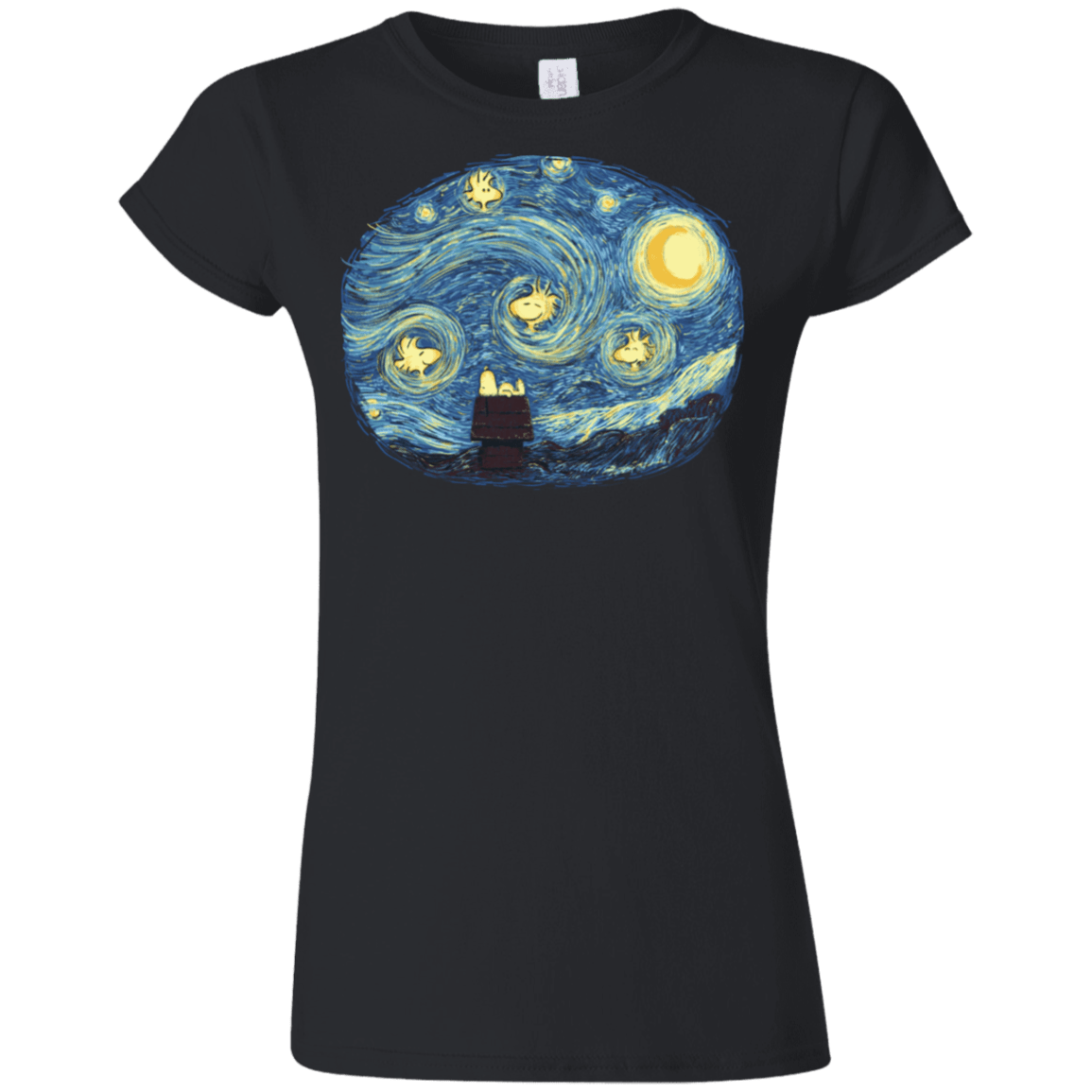 T-Shirts Black / S Woody Night Junior Slimmer-Fit T-Shirt