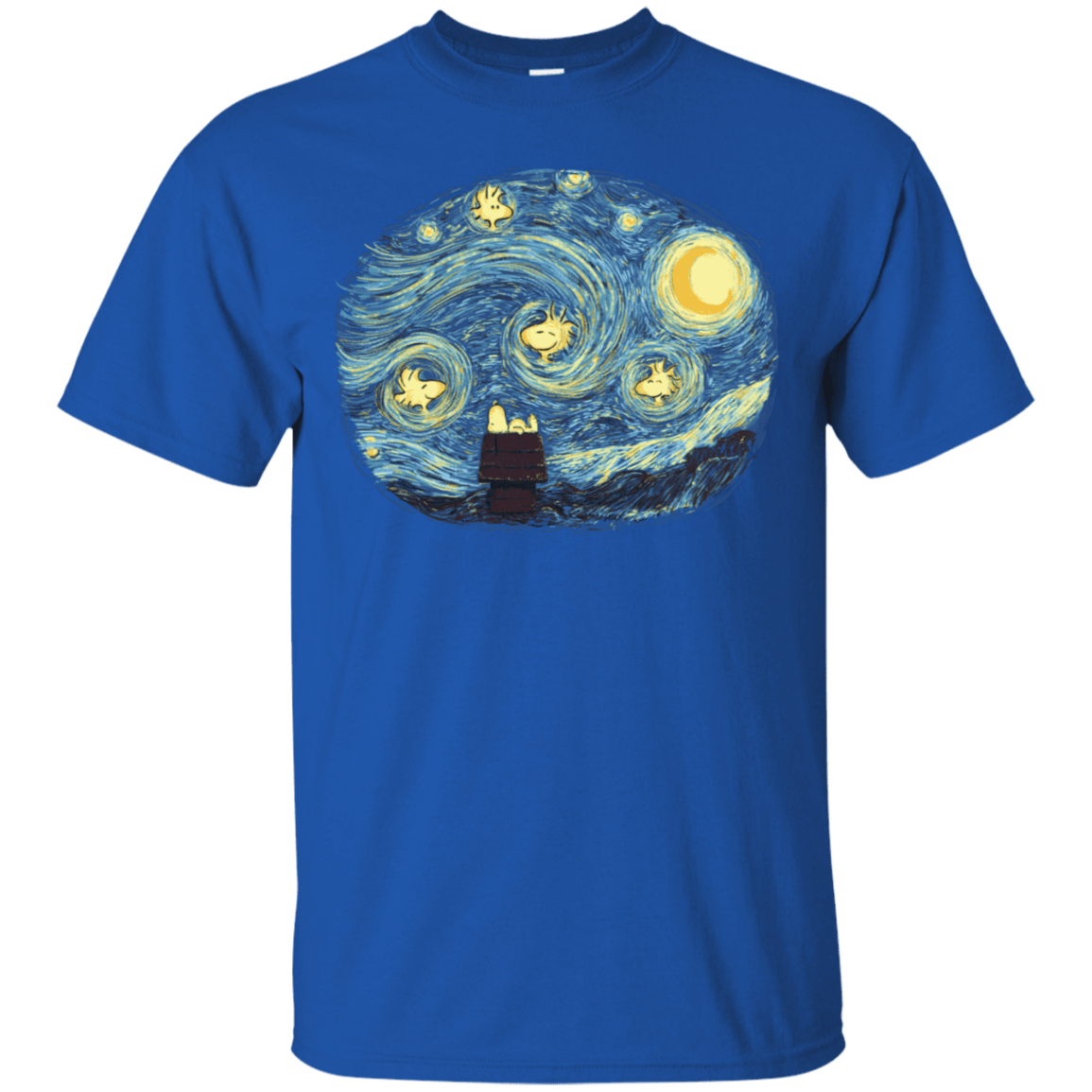 T-Shirts Royal / S Woody Night T-Shirt