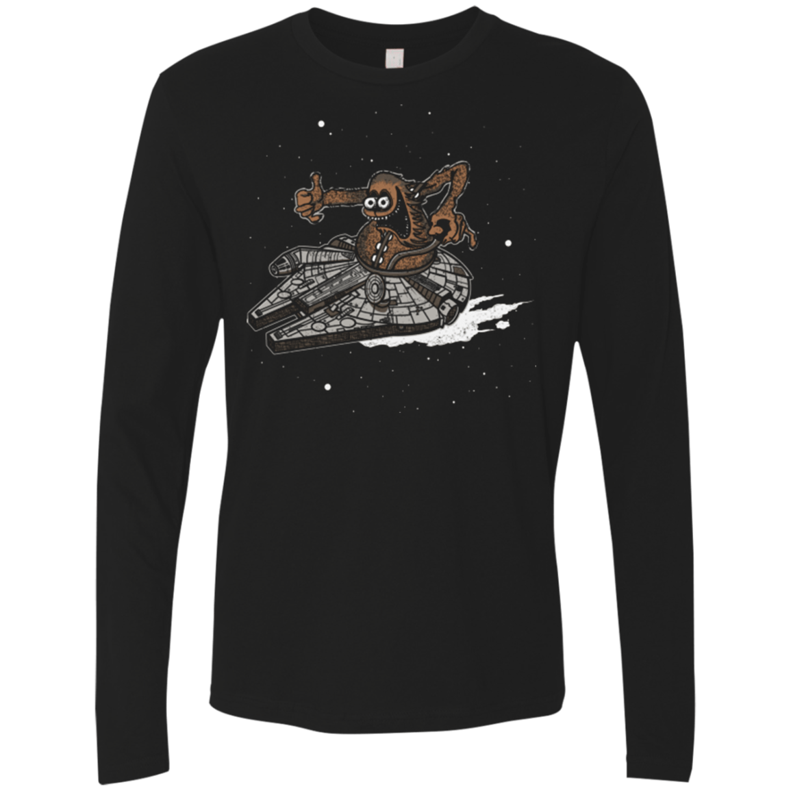 T-Shirts Black / Small Wook Fink Men's Premium Long Sleeve