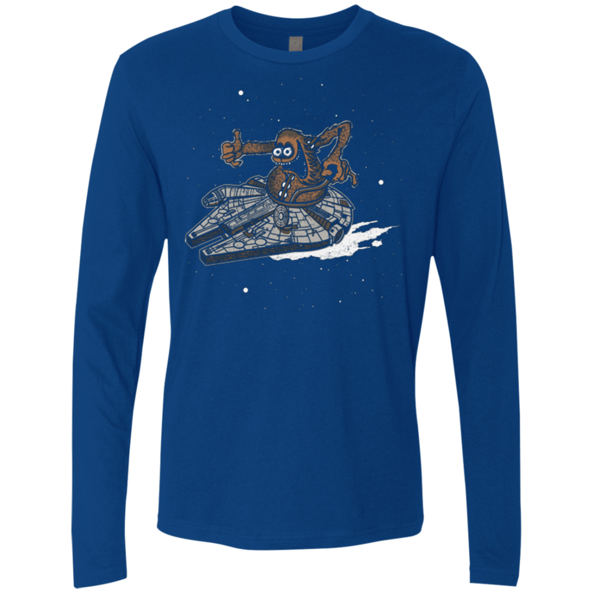 T-Shirts Royal / Small Wook Fink Men's Premium Long Sleeve