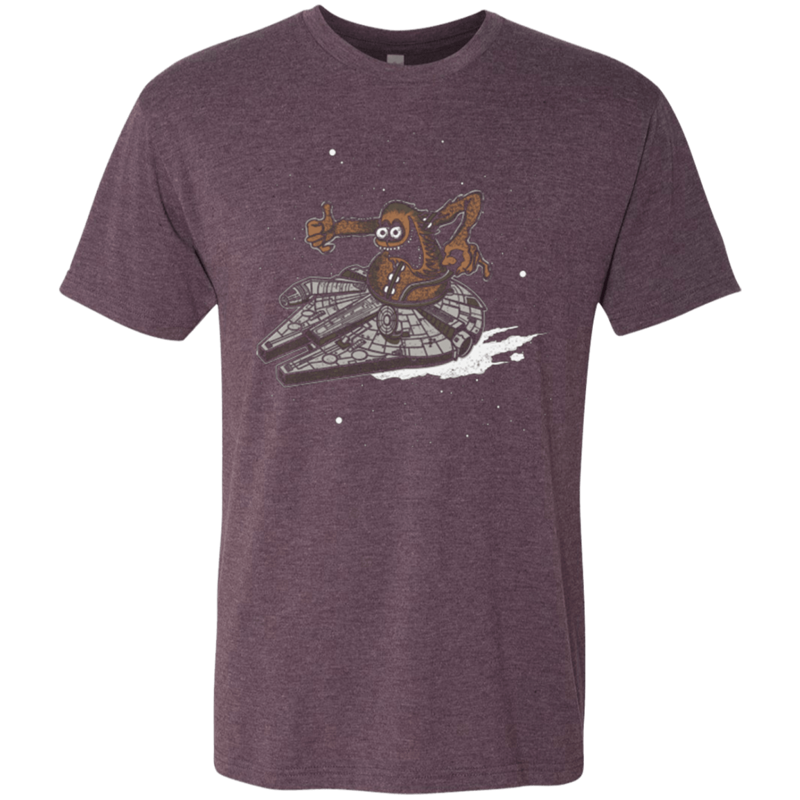 T-Shirts Vintage Purple / Small Wook Fink Men's Triblend T-Shirt