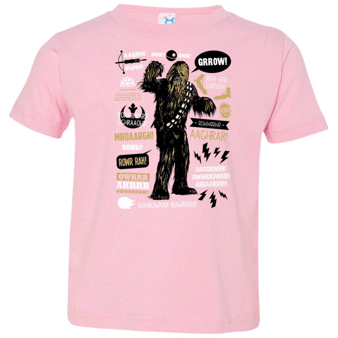 T-Shirts Pink / 2T Wookie Famous Quotes Toddler Premium T-Shirt