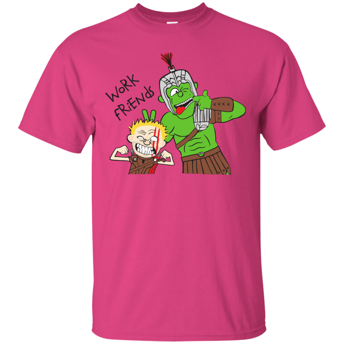 T-Shirts Heliconia / Small Work Friends T-Shirt