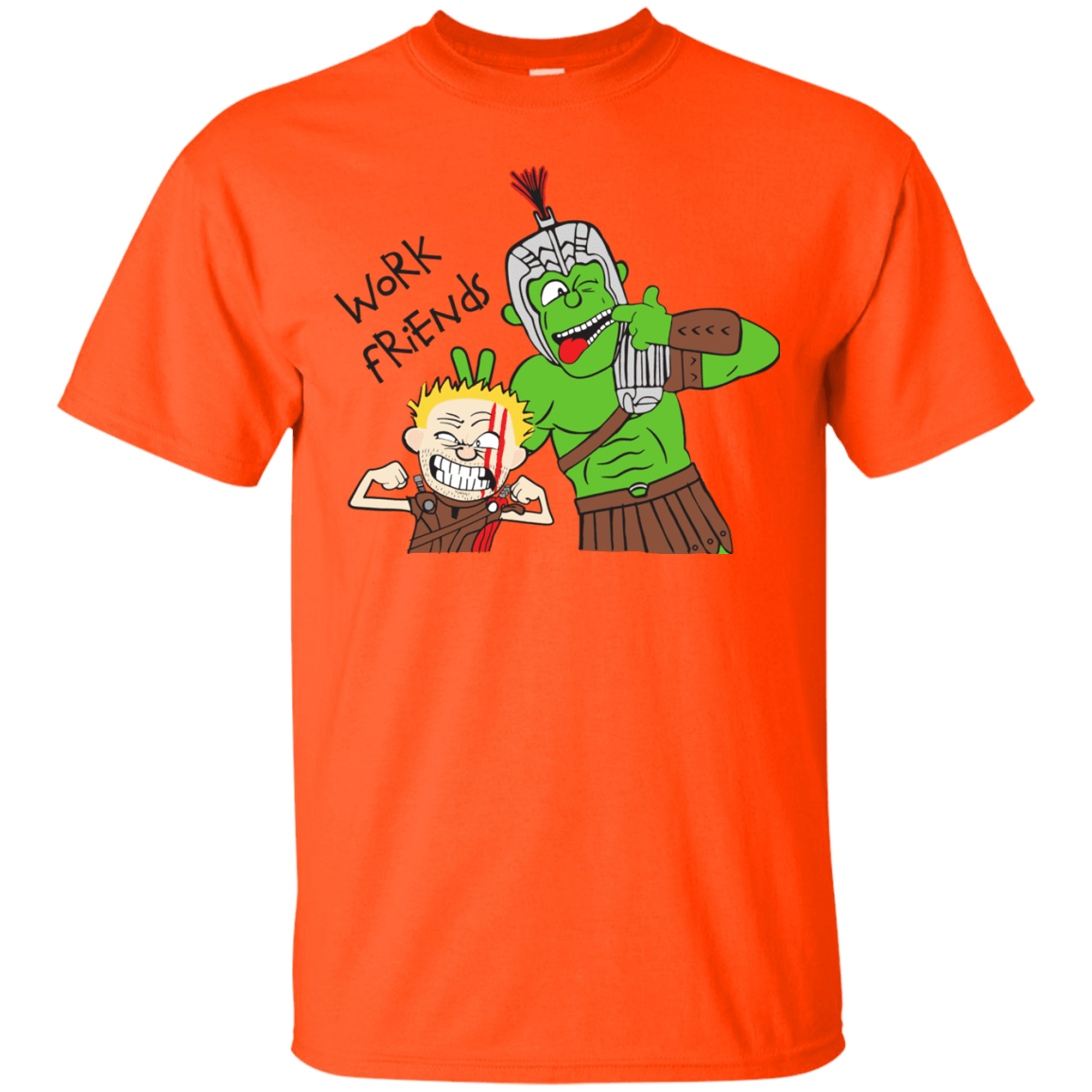 T-Shirts Orange / Small Work Friends T-Shirt