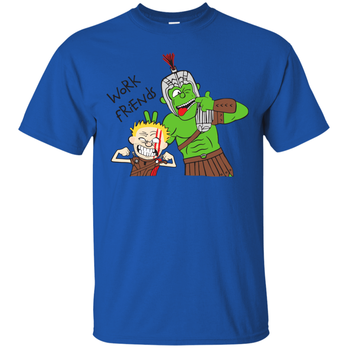 T-Shirts Royal / Small Work Friends T-Shirt