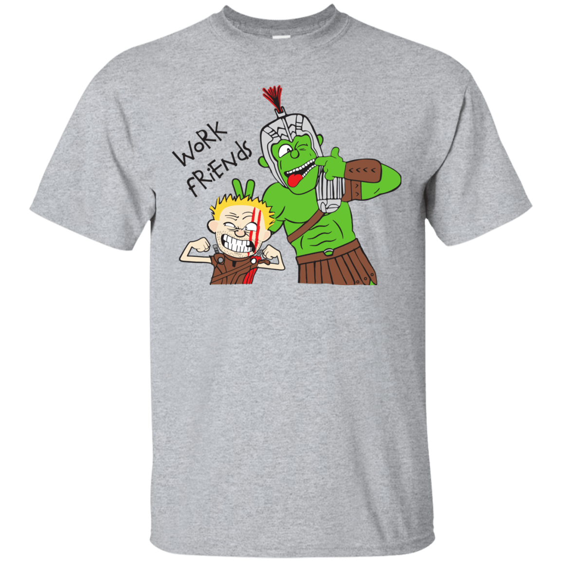 T-Shirts Sport Grey / Small Work Friends T-Shirt