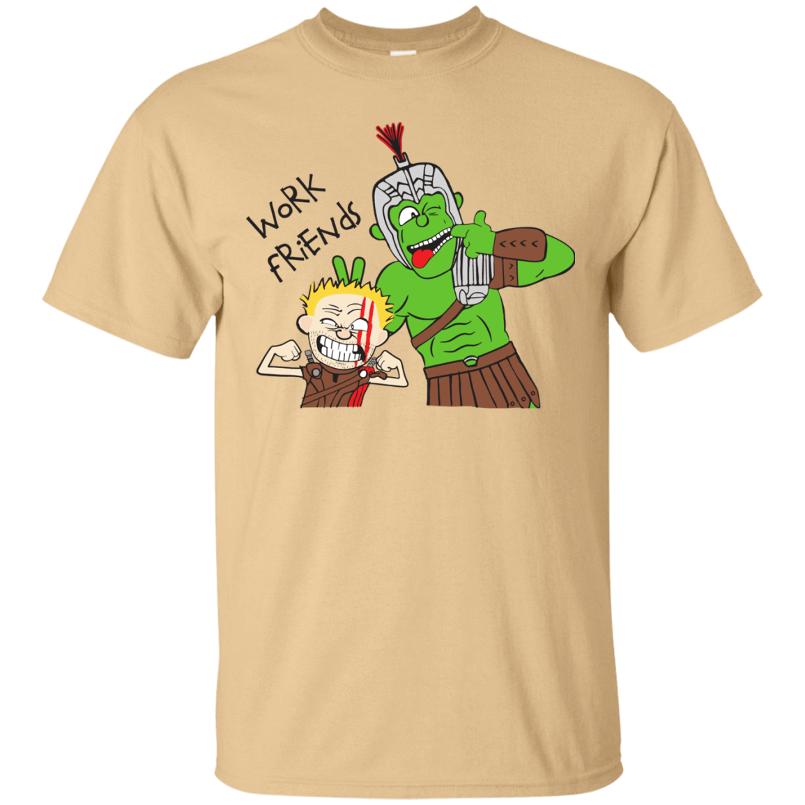 T-Shirts Vegas Gold / Small Work Friends T-Shirt