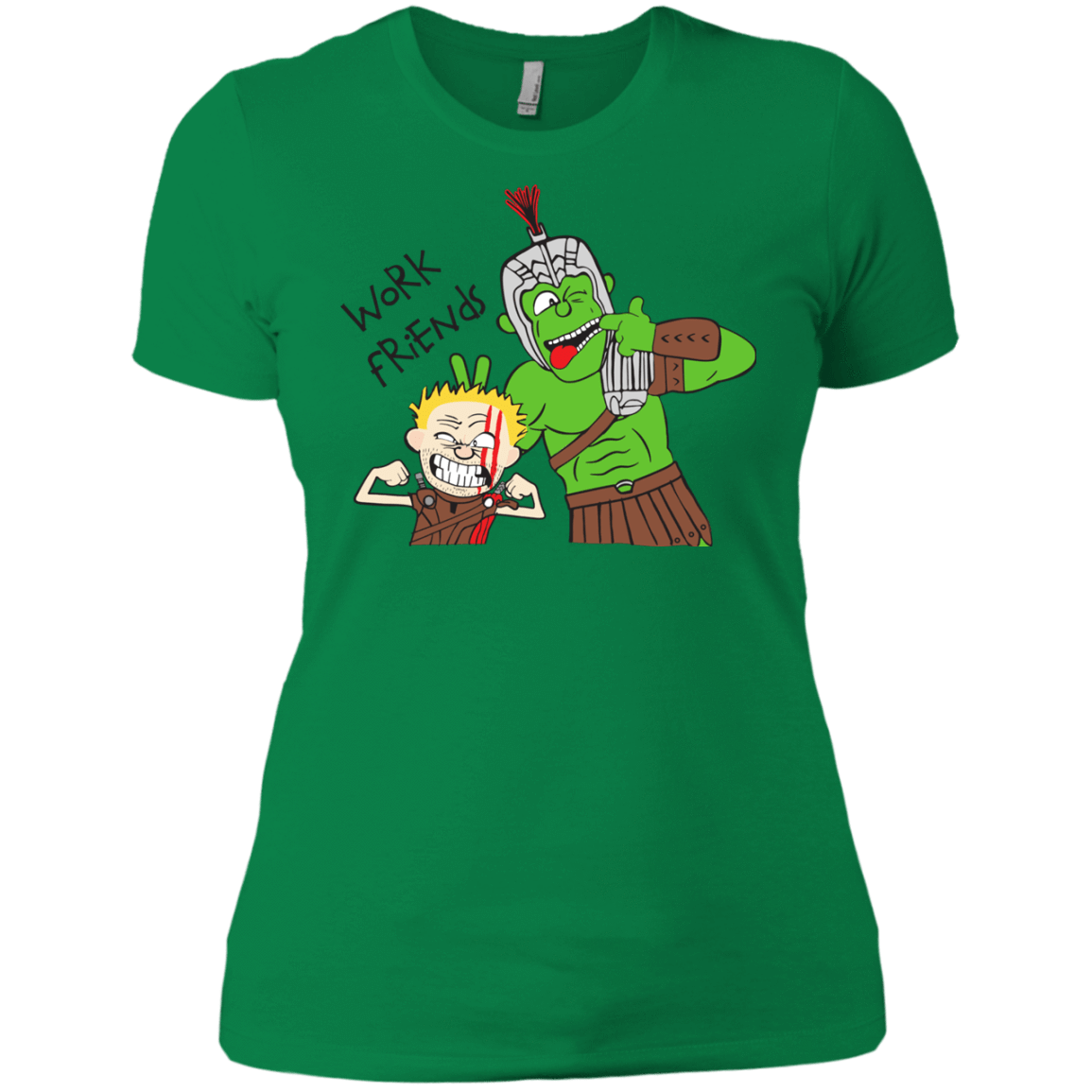 T-Shirts Kelly Green / X-Small Work Friends Women's Premium T-Shirt