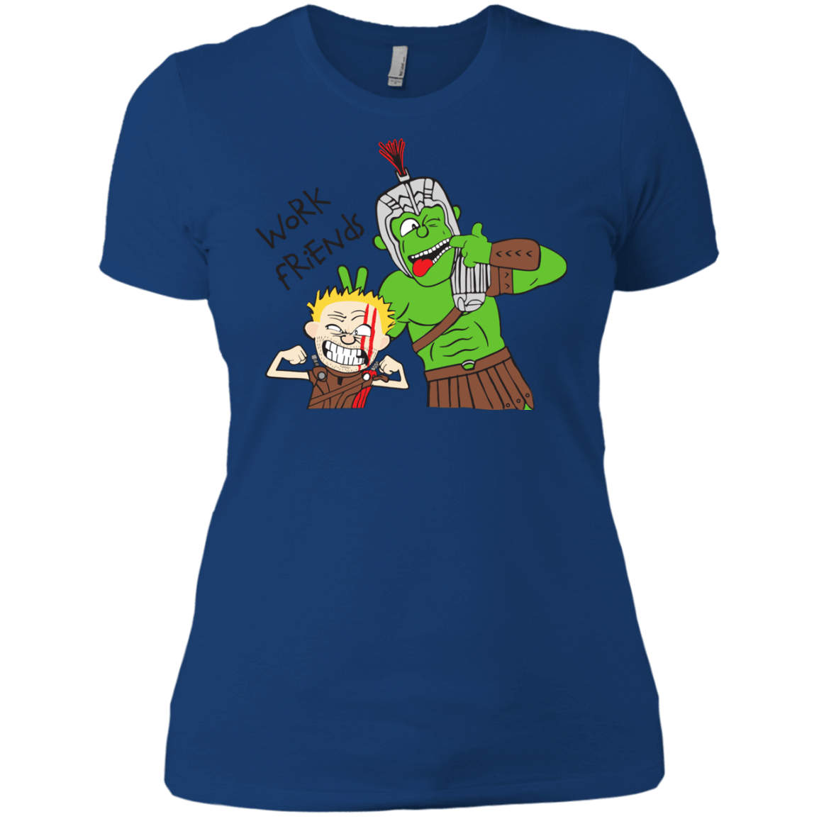 T-Shirts Royal / X-Small Work Friends Women's Premium T-Shirt